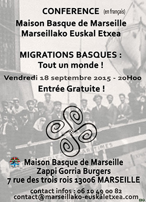 Conférence Migrations Basques