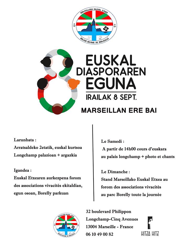 Euskal diasporaren eguna eta Forum Vivacités