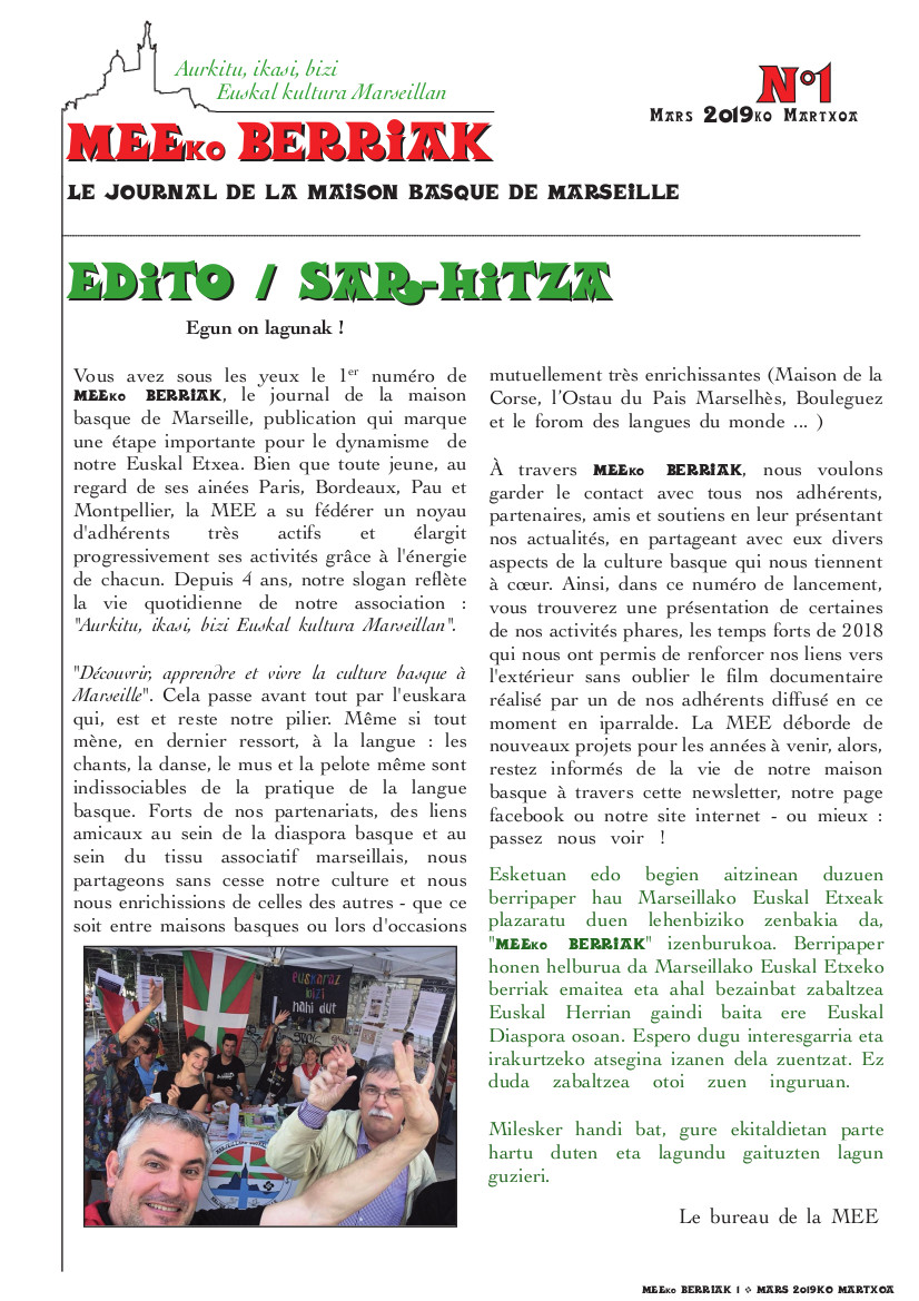 MEEko Berriak n°1