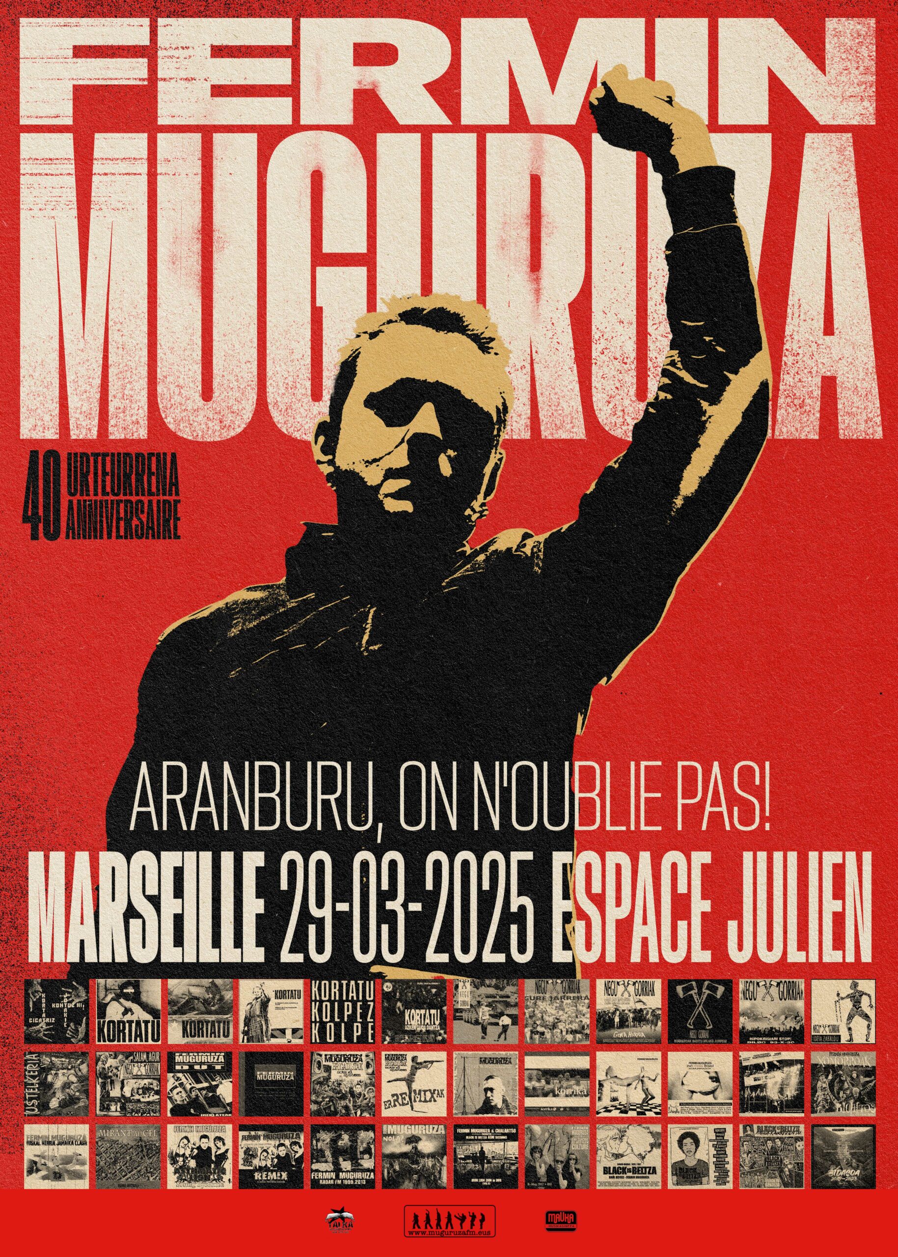 Concert exceptionnel de FERMIN MUGURUZA à l’Espace Julien – 29/03/2025